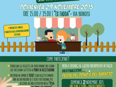 A San Vito dei Normanni: Festa del dono e del baratto