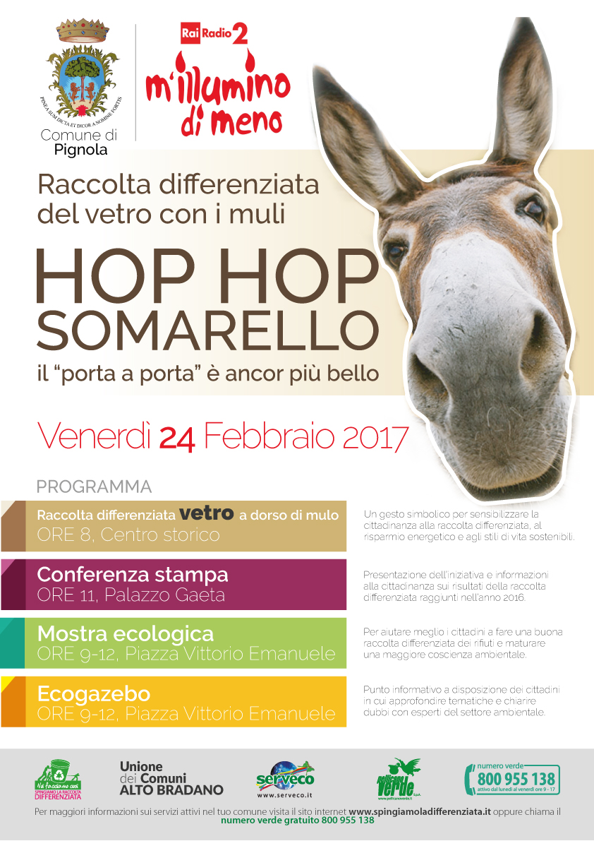 m'illumino di meno Pignola