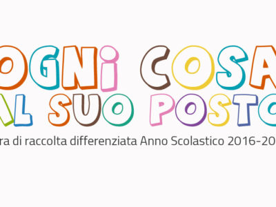 “Ogni cosa al suo posto”.  Una gara di ecologia per i bimbi. Chi sarà più veloce a fare la raccolta differenziata?