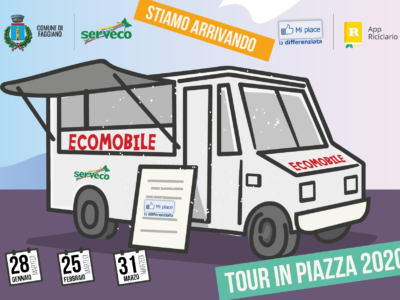 Faggiano, arriva l’Ecomobile. Le prime tappe del 2020