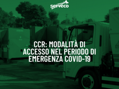 CCR: modalità di accesso nel periodo di emergenza COVID-19