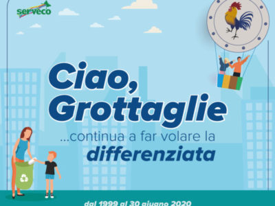 Ciao Grottaglie, continua a far volare la raccolta differenziata