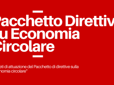 Pacchetto Direttive su Economia Circolare